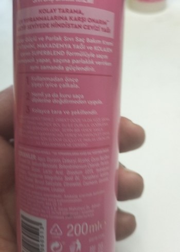 Elidor Güçlü ve Parlak Saç Kremi - Görsel 5