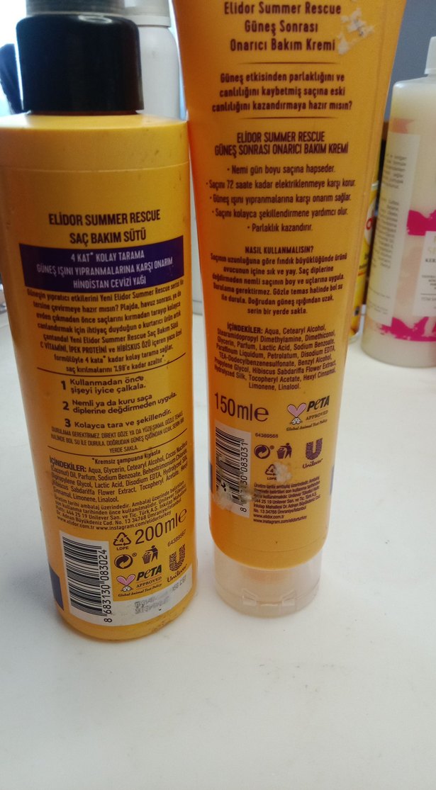 Elidor Summer Rescue Saç Bakım Seti - Görsel 3