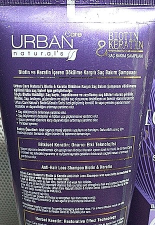 xl Beden urban şampuan 