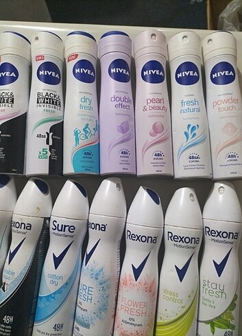  Beden Renk Karışık deodorant