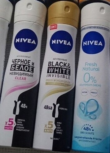 Nivea bayan deodorant 
