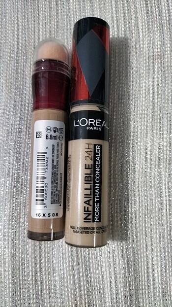  Beden Maybelline ve loreal kapatıcı 