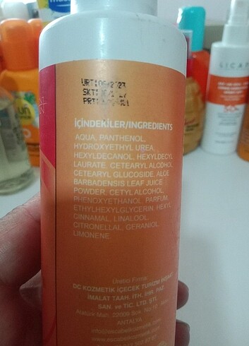 Beden Silver sun panthenol