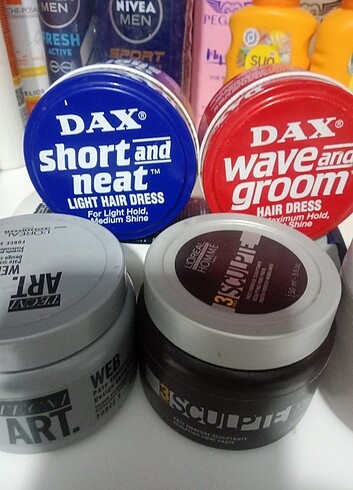 Çeşitli markalarda çeşitli etkilerde saç şekillendirici  - Görsel 5