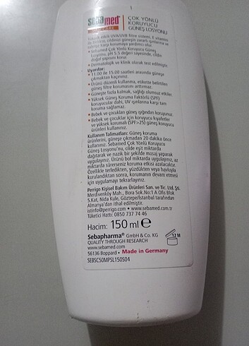 Beden Renk Sebamed Güneş koruyucu