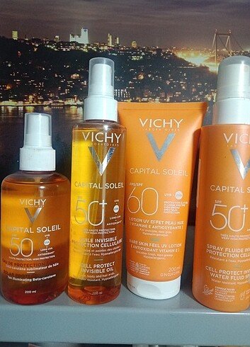 Beden Vichy güneş ürünleri