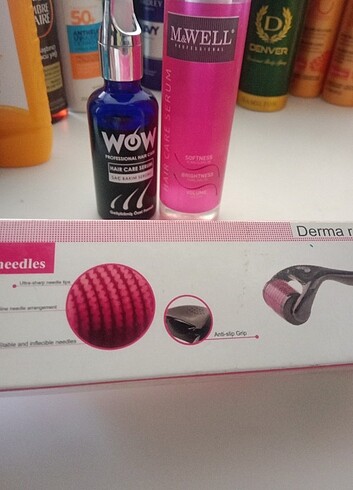 Saç bakımı serumu ve dermoroller  - Görsel 8