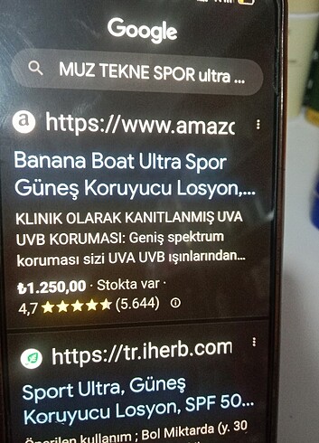 Banana Republic Banana boat güneş kremi