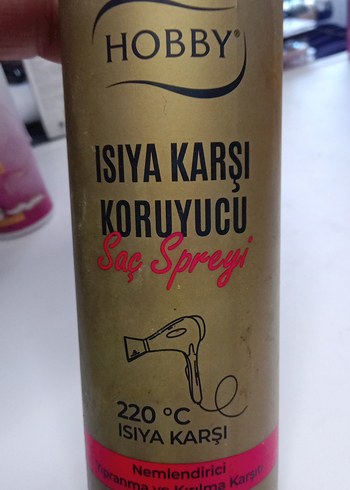 Hobby 220°C Isıya Karşı Koruyucu Saç Spreyi - Görsel 7