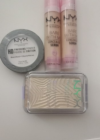 Beden NYX Açık Ten Kapatıcı ve Aydınlatıcı Seti