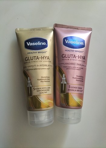 Vario Vaseline Healthy Bright Gluta-Hya Vücut Losyonu