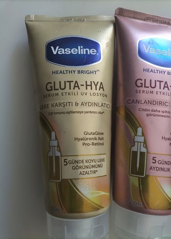 Beden Vaseline Healthy Bright Gluta-Hya Vücut Losyonu