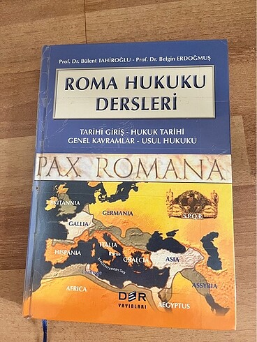 ROMA HUKUKU DERSLERI