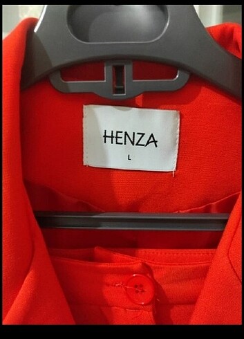 universal Beden turuncu Renk Blazer ceket takımı 