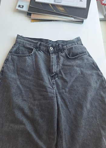 Mavi Jeans Kadın gri baggy pantolon