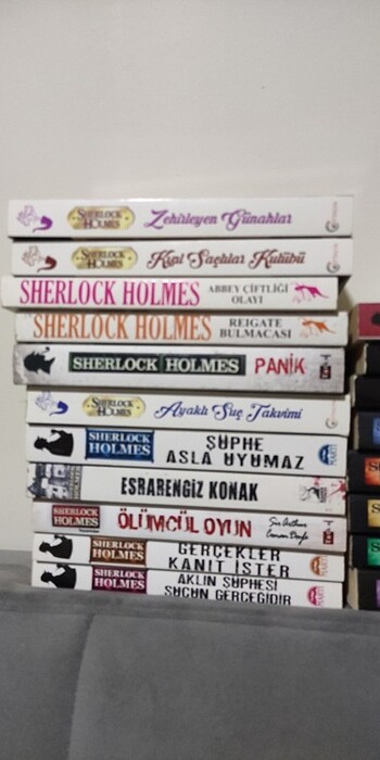  Sherlock Holmes kitapları 