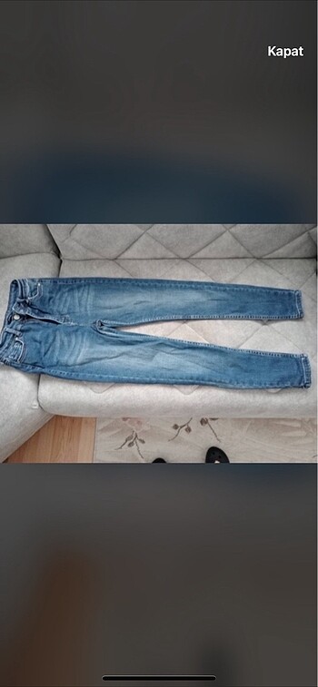 Trendyol & Milla Lacivert yüksek bel skinny jean Pantolon 