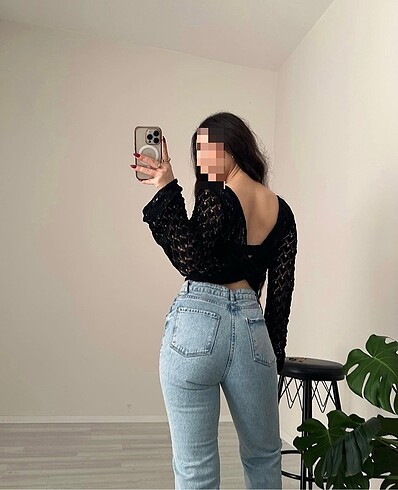 m Beden Pull&Bear önü düğümlü orj. top