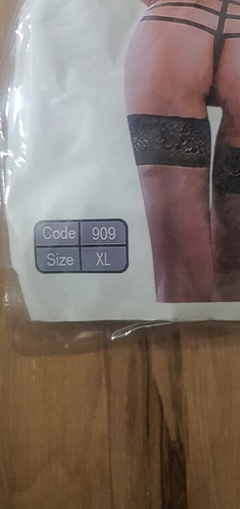 xl Beden Fantezi kadın ic giyim fantezi takım Xl siyah