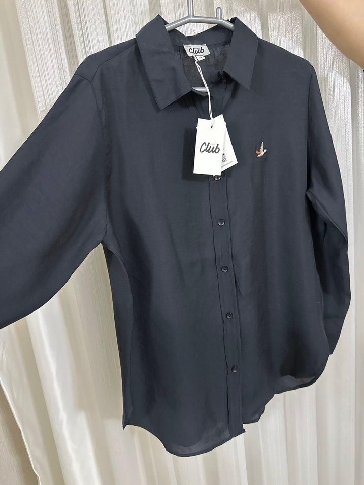 Beymen Club Siyah Nakışlı Klasik Gömlek - Görsel 3