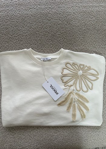 İPEKYOL Nakışlı sweatshirt - Görsel 2