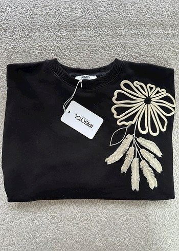 İPEKYOL NAKIŞLI SWEATSHIRT - Görsel 2