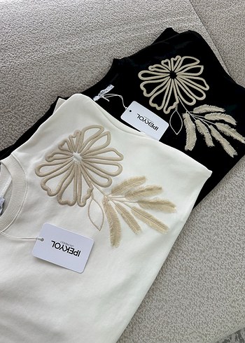 İPEKYOL NAKIŞLI SWEATSHIRT - Görsel 4