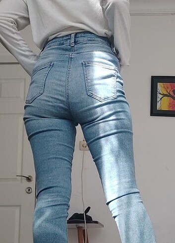 xs Beden mavi Renk Kadın Skinny Jean
