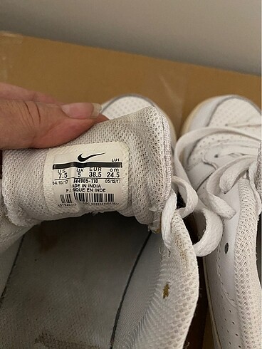 38,5 Beden Nike spor ayakkabı
