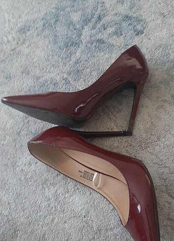 40 Beden bordo Renk Stiletto