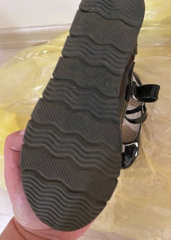 Kız Çocuk Siyah Rugan Tokalı Babet - Görsel 3