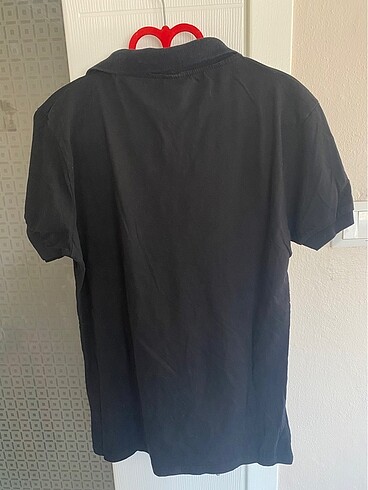 Diğer Siyah polo yaka t-shirt