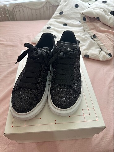 Alexander McQueen glitter sneakers