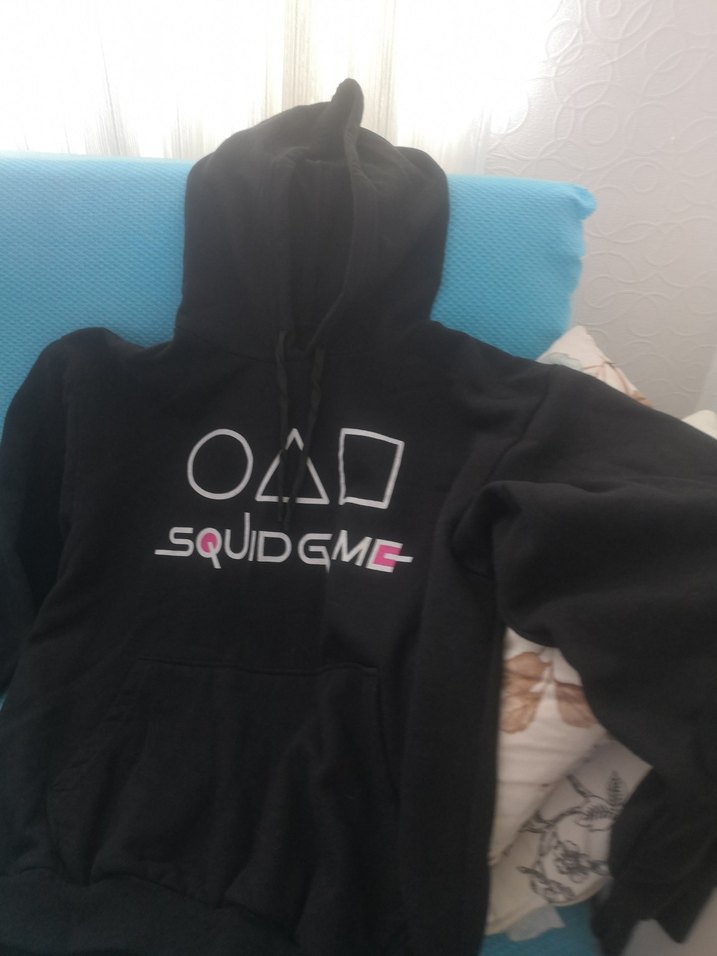 Kapüşonlu Siyah Kadın Sweatshirt - Görsel 2