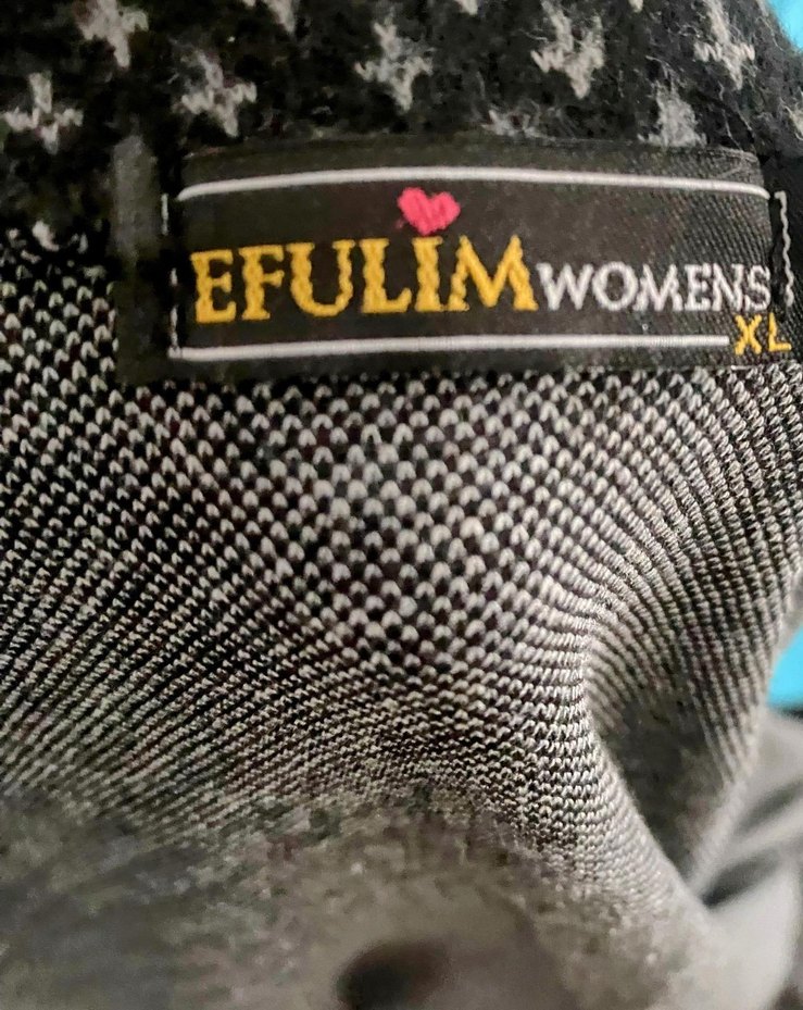 Düğmeli Gri Uzun Kadın Kaban - Görsel 3