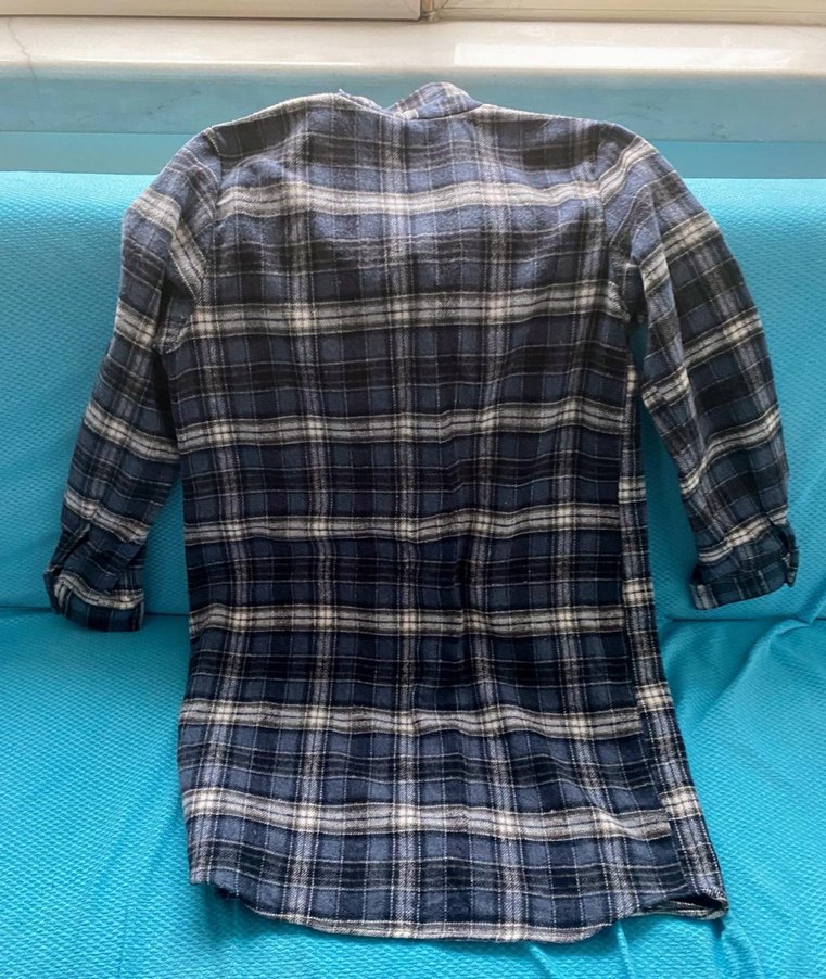 Erkek Çocuk Uzun Kollu Ekose Gömlek - Görsel 2