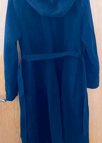 Mavi Çift Düğmeli Kaban - Görsel 2