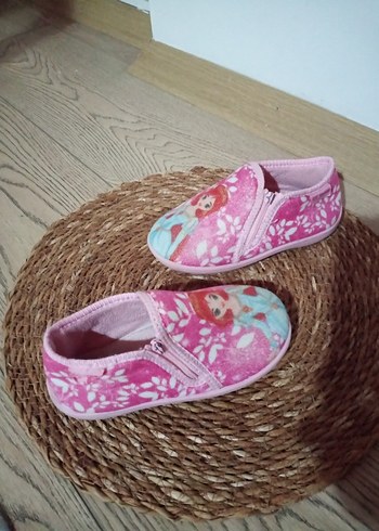 Kız Çocuk Pembe Desenli Sıcak Ev Terliği - Görsel 6