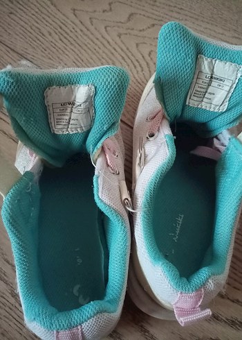 Kız Çocuk Beyaz Spor Ayakkabı Velcro - Görsel 9