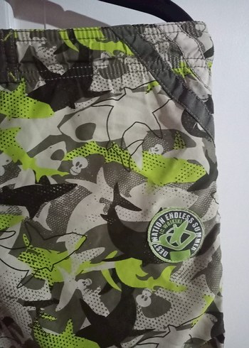 11-12 yaş,Kamuflaj Desenli çocuk  Şort - Görsel 2