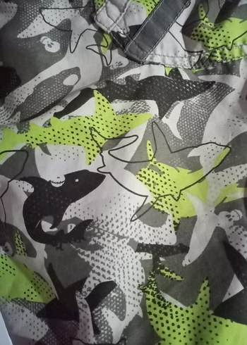 11-12 yaş,Kamuflaj Desenli çocuk  Şort - Görsel 7