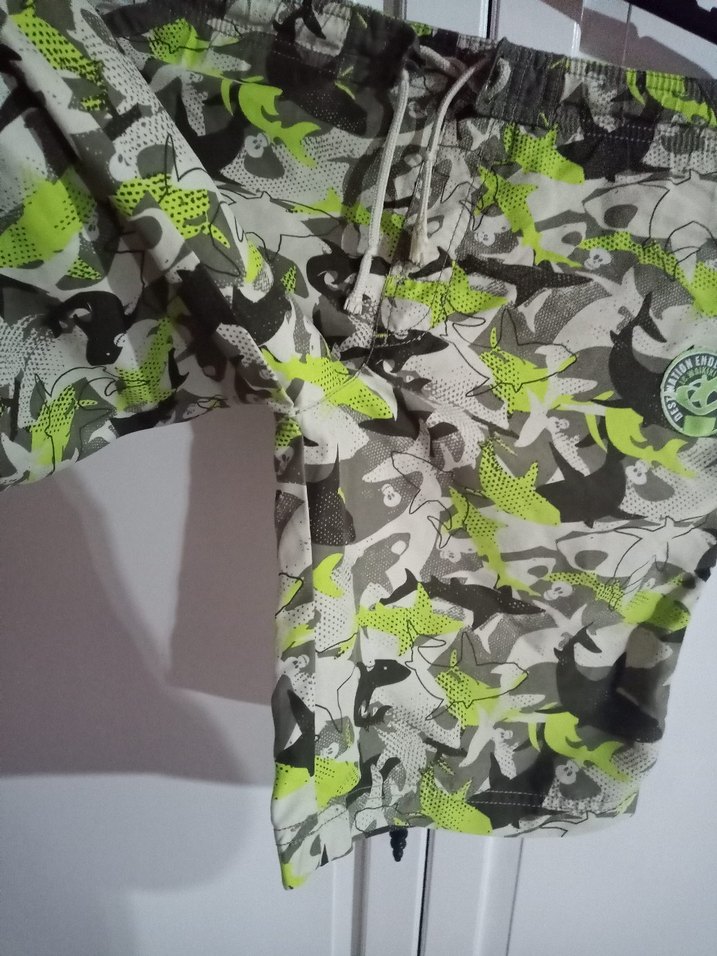 11-12 yaş,Kamuflaj Desenli çocuk  Şort - Görsel 5