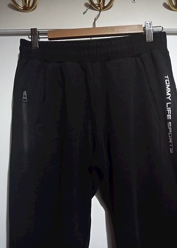 Tommylife,Erkek Siyah Fermuarlı Eşofman - Görsel 14