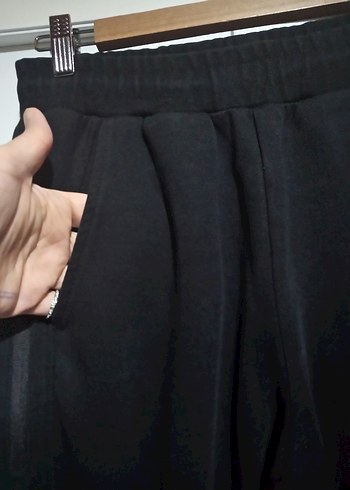 TOMMY LIFE Siyah Fermuarlı Erkek Eşofman Altı - Görsel 11