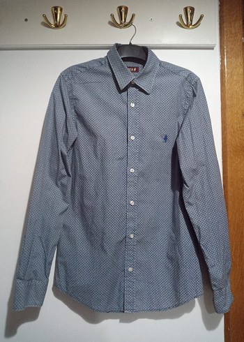 Erkek Denim Uzun Kollu Gömlek - Görsel 5