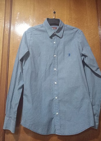 Erkek Denim Uzun Kollu Gömlek - Görsel 10