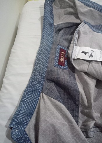 Erkek Denim Uzun Kollu Gömlek - Görsel 9