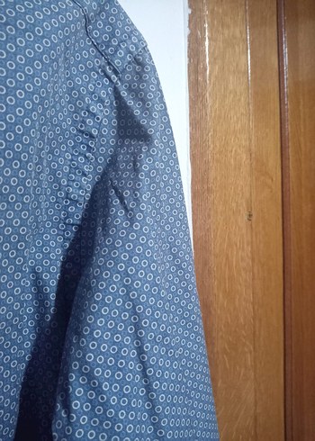 Erkek Denim Uzun Kollu Gömlek - Görsel 7