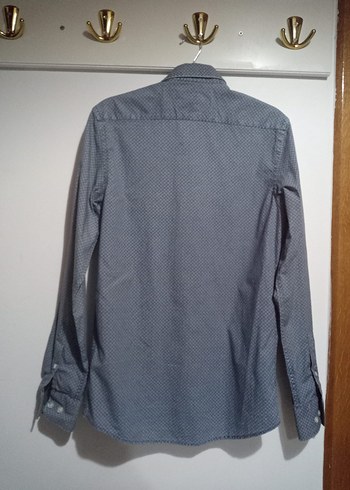 Erkek Denim Uzun Kollu Gömlek - Görsel 3