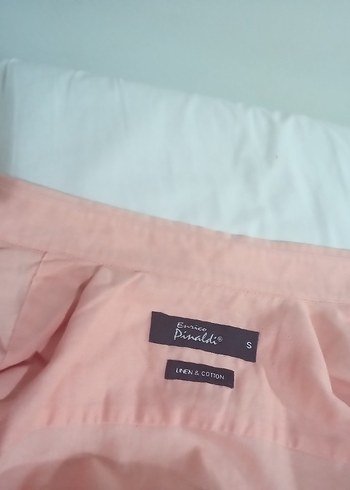 Keten Kısa Kollu Erkek Gömlek - Görsel 5